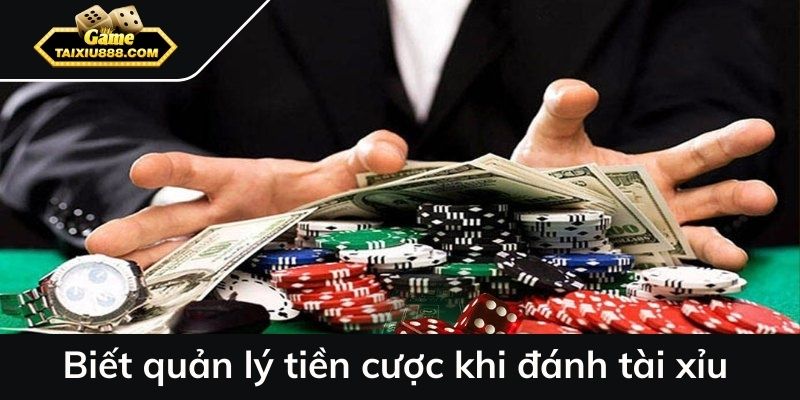 Biết quản lý tiền cược khi đánh tài xỉu